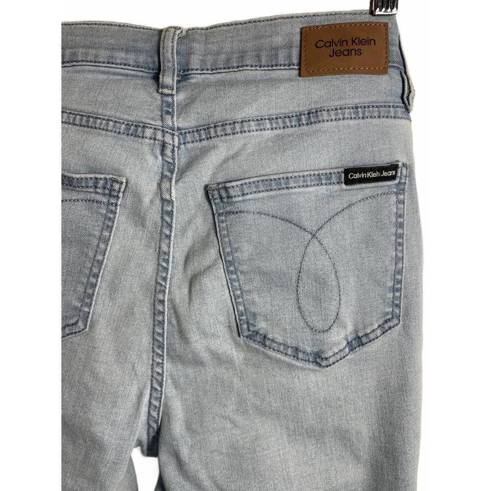 Calvin Klein Jean Pants Women's Size 6 Blue Light Wash High Rise Stretch Casual - Picture 5 of 5